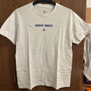 Under Armour Curry Brand “Night Night” Shirt - White - Large